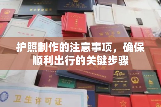 郸城护照制作的注意事项，确保顺利出行的关键步骤