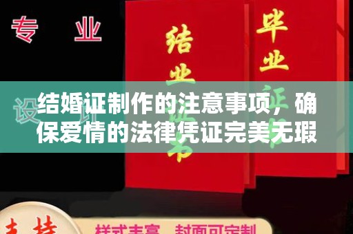郸城结婚证制作的注意事项，确保爱情的法律凭证完美无瑕