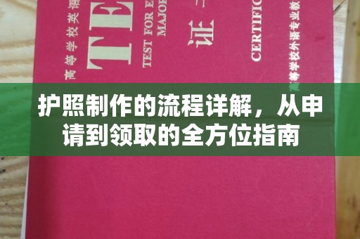 郸城护照制作的流程详解，从申请到领取的全方位指南