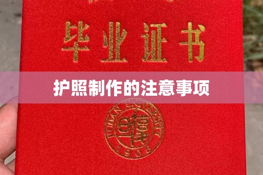 郸城护照制作的注意事项